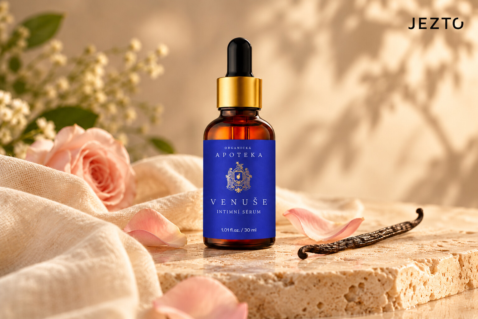 Intimní sérum Venuše 30 ml od Havlíkovy apotéky – ilustrační produktová fotografie
